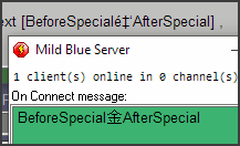 UTF-8 sent text message being misread by ANSI receiver.